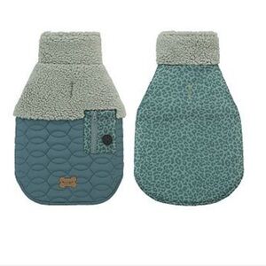 Koolaburra UGG Carson Reversible Sherpa Pet Dog Vest Coat Size Medium